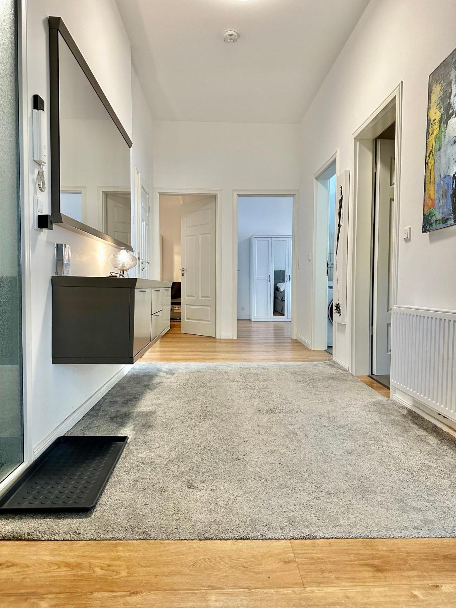 Modernes City-Apartment Mit Blick In Den Park Und 2 Baeder H9 Oldenburg Esterno foto